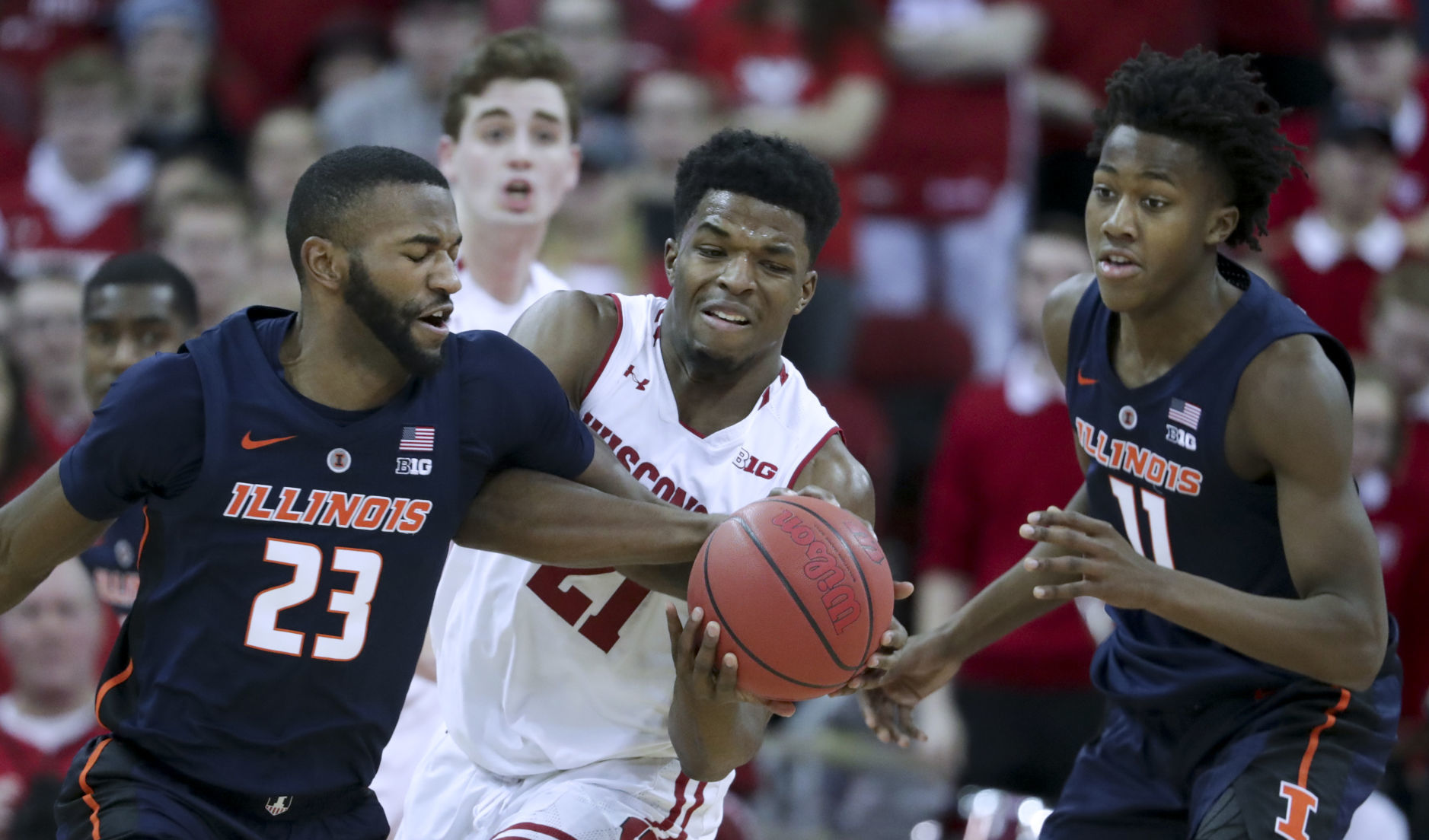Badgers 64, Fighting Illini 58
